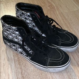 Vans Men’s Sk8-Hi Skeleton Print SZ 9.5